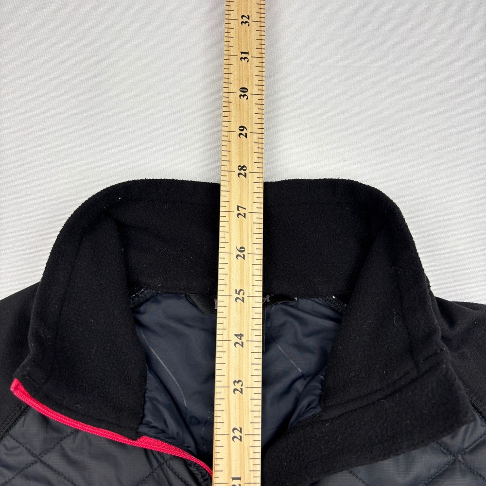 Marmot Variant Jacket Womens Large Black Pink Quilted Hybrid Fleece Full Zip - Picture 5 of 8
